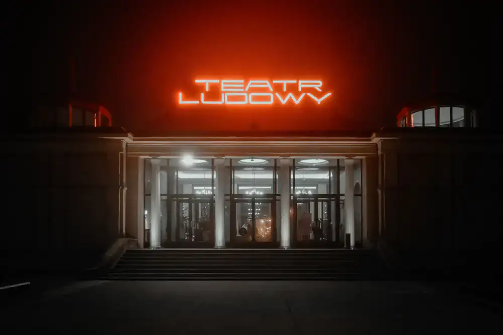 Exterior view of the venue entrance